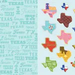 I Love Texas Sticker Book