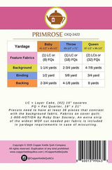 Primrose Quilt Pattern