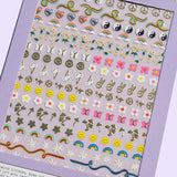 Stay Groovy Nail Art Stickers