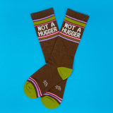 Not A Hugger Gym Crew Socks