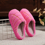 Furry Concha Slippers