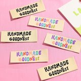 Handmade Goodness Woven Labels