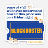 Blockbuster Sticker