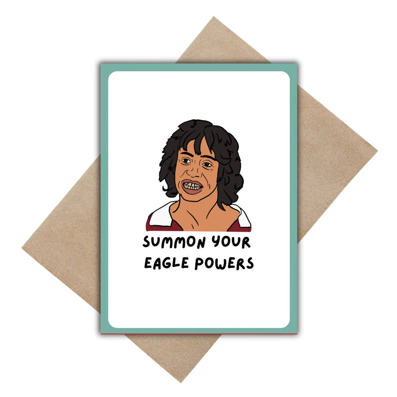 Summon Your Eagle Powers Card at Sew Bonita in Corpus Christi, TX.
