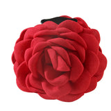 Fabric Rose Hair Clip