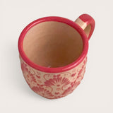 Pink Amor Talavera Coffee Mug