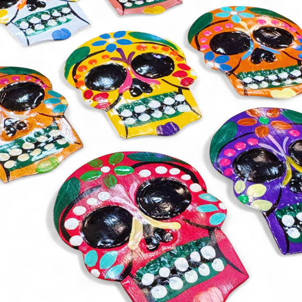 Sugar Skull Hand Painted Magnets