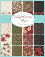 F3133 - Candlelight Christmas - Cream Poinsettia