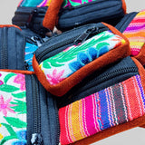 Triple Zip Mini Coin Purse