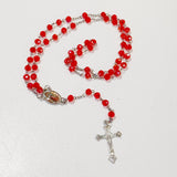 Crystal Virgin Mary Rosary