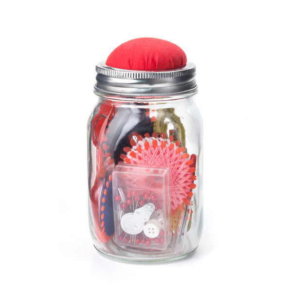 Mason Jar Sewing Kit