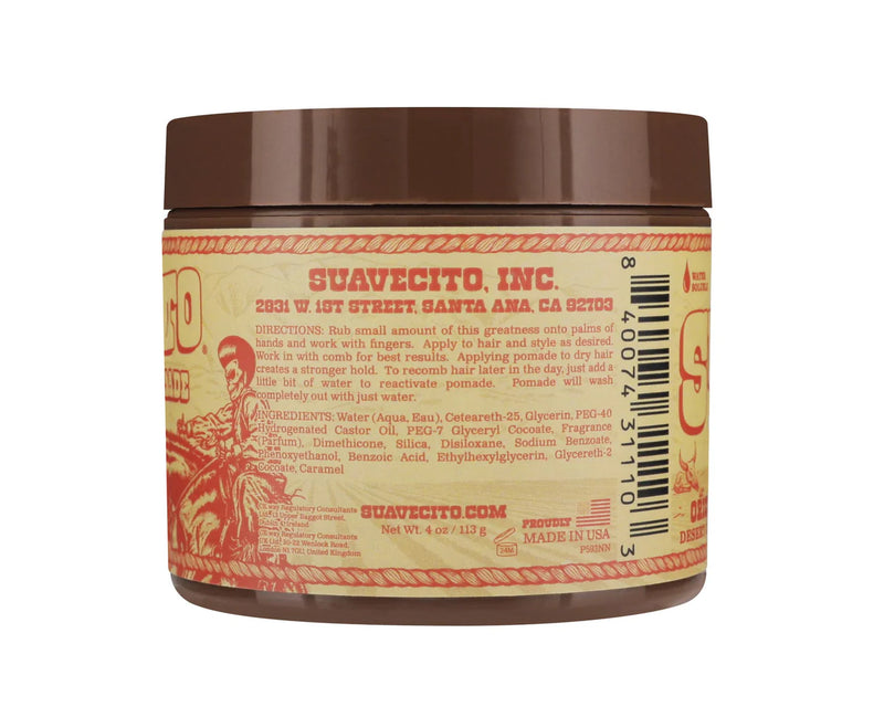 Suavecito Firme/Strong Hold Pomade- Desert Cashmere