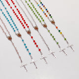 Crystal Virgin Mary Rosary