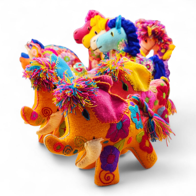 Safari Animals- Oaxacan Plushies