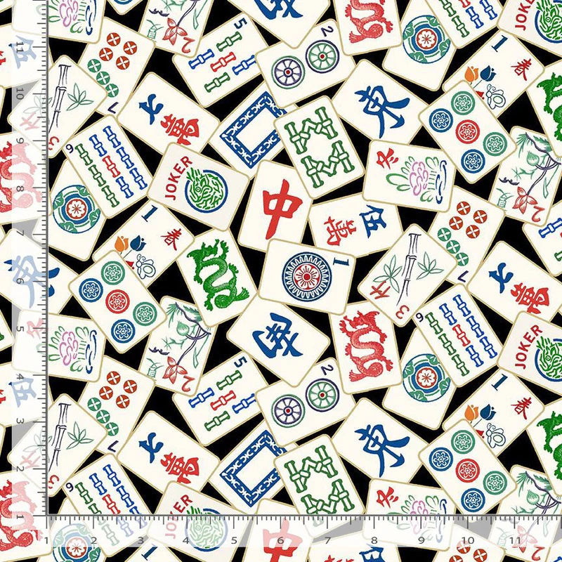 Mahjong Scattered Tiles - FQ