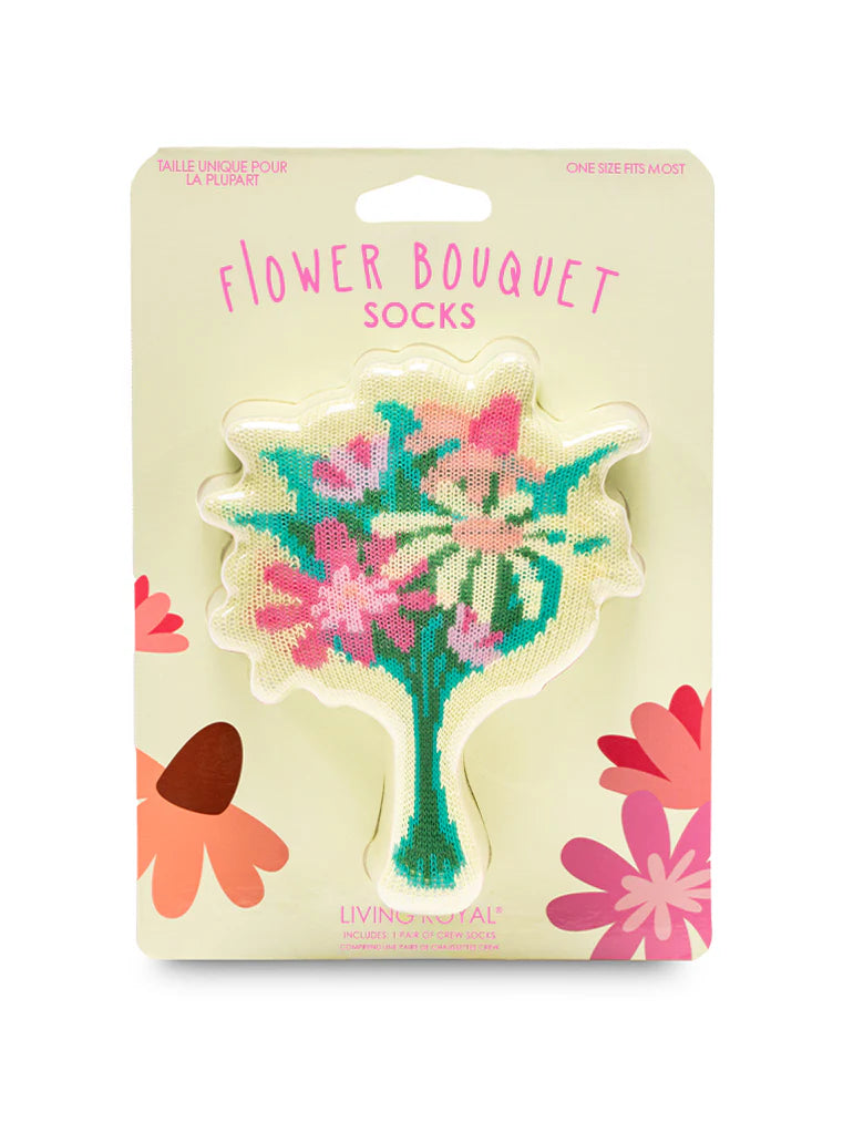 FLOWERS 3D CREW SOCK at Sew Bonita in Corpus Christi, TX.