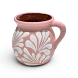 White on Dusty Pink Engobe Mug