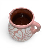 White on Dusty Pink Engobe Mug