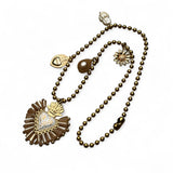 Mixed Charm Heart Necklace