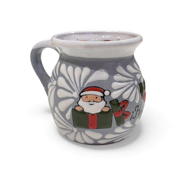 Happy Holidays w/ Santa Mug