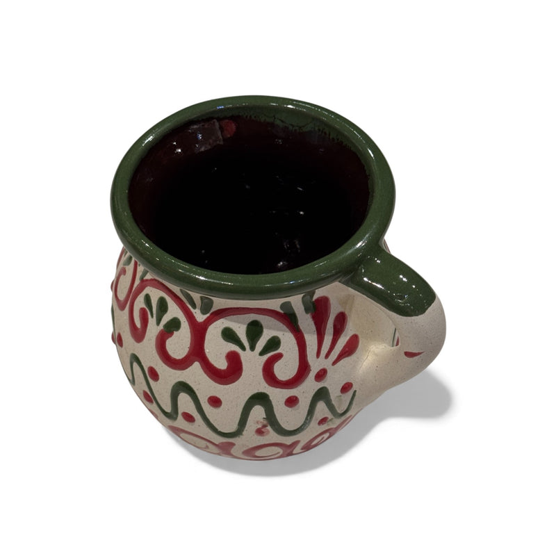 Green Ornamental Talavera Mug