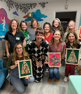 Nov 22, 2025 / 7pm-10pm - Broken Jewelry Kitschmas Trees Workshop