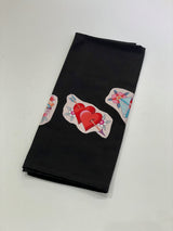 Sew Bonita Lucky in Love Appliqué Kitchen Towel