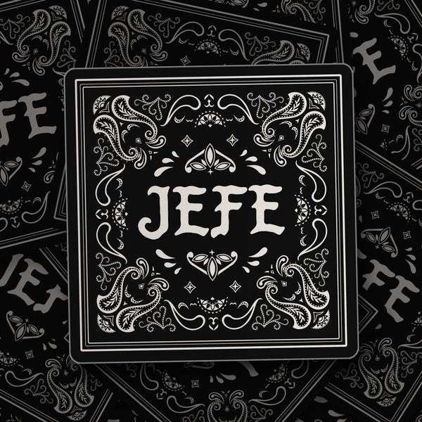 Jefe Bandana Sticker