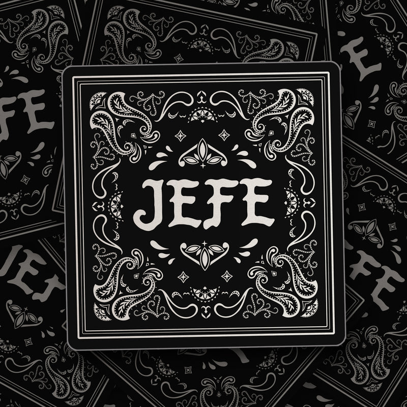 Jefe Bandana Sticker