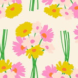 F3302 - Sparkle Mart - Vintage Florals - Natural