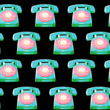 F3315 - Sparkle Mart - Vintage Telephones - Black