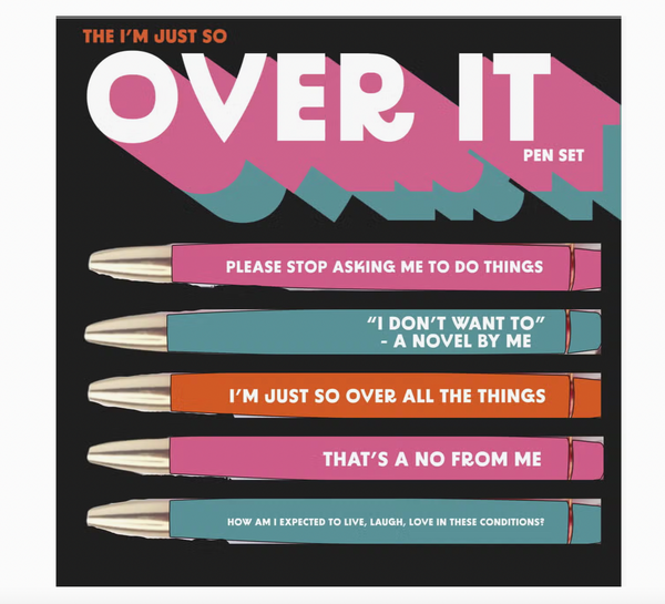 Over It Pen Set