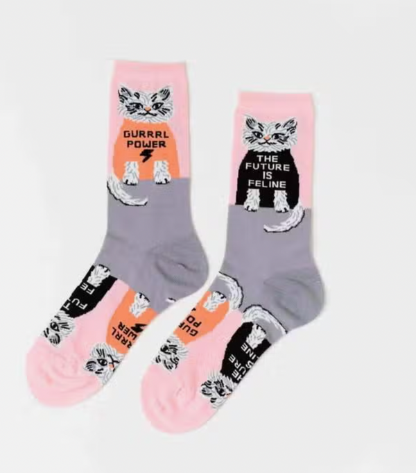 Future is Feline Women's Socks