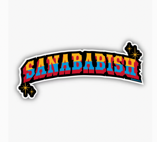 Sanababish Sticker