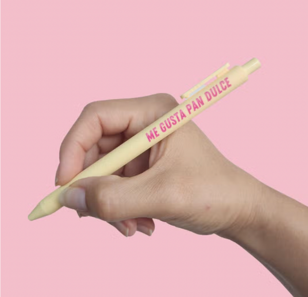 Me Gusta Pan Dulce Black Ink Pen