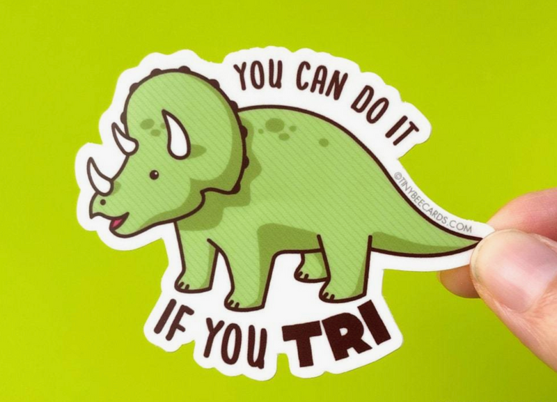 Triceratops Sticker