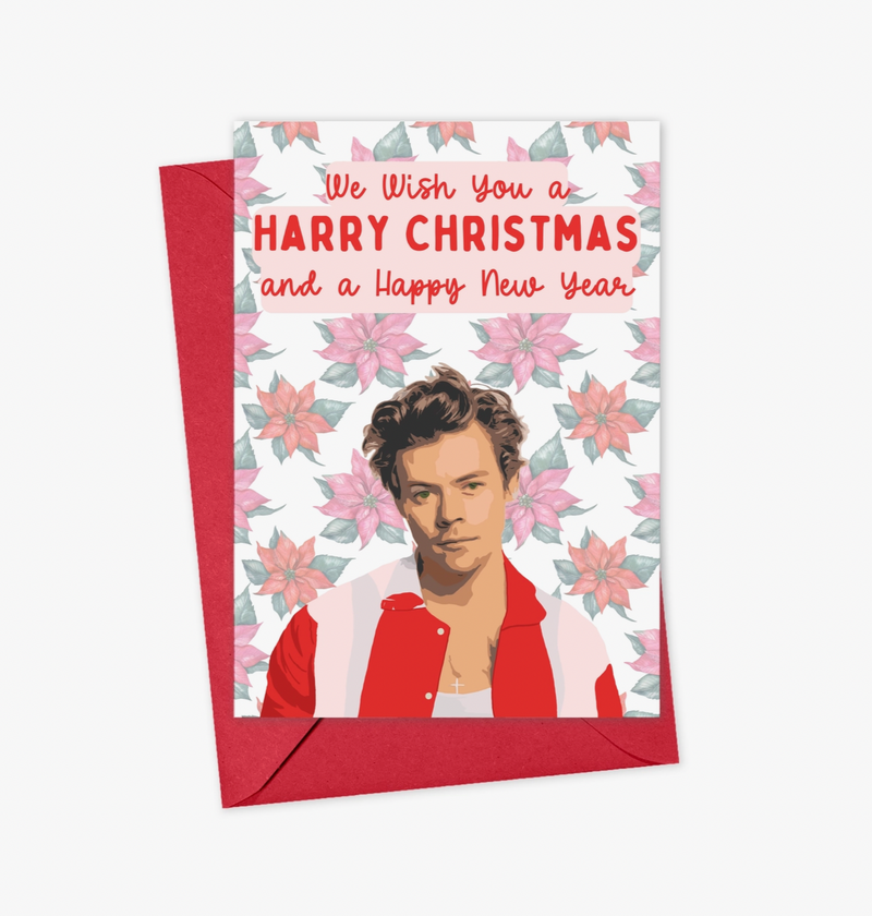 Harry Styles Christmas Card