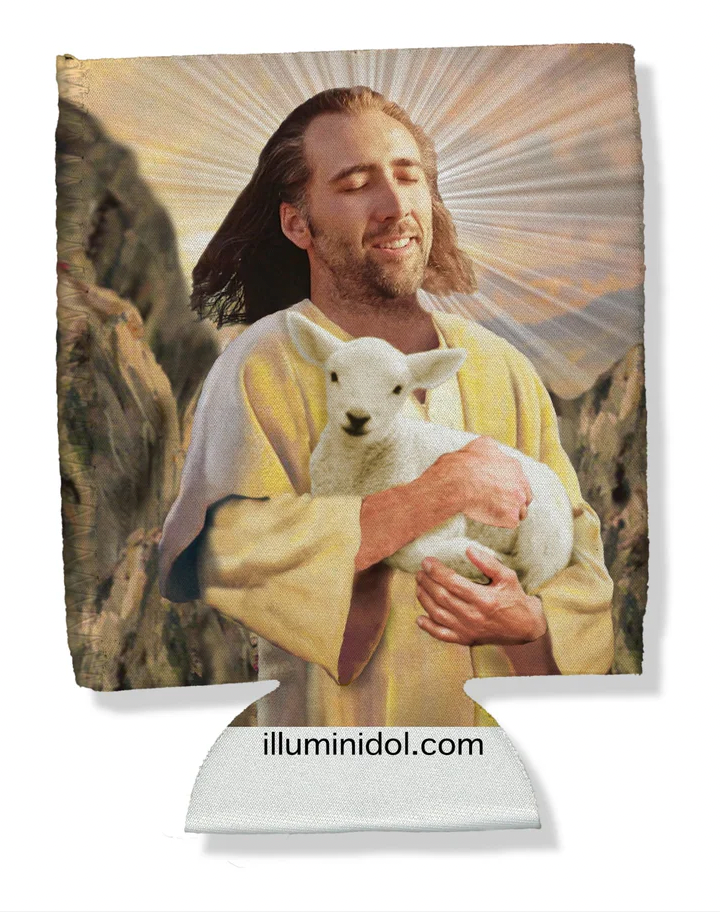 Nicolas Cage Con Air Lamb Koozie