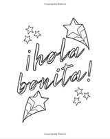 "Hola Bonita!" Coloring Book