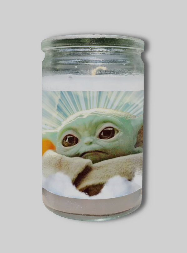 Baby Yoda Mini Candle