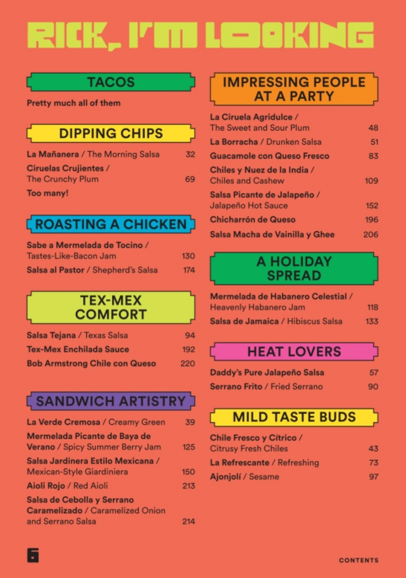 Salsa Daddy: A Cookbook