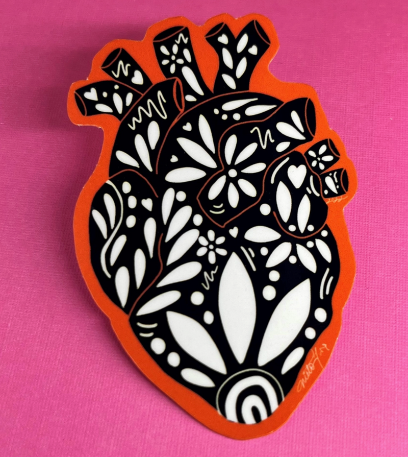 Otomi Corazon Sticker