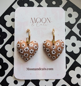 Barro Heart Clay Earrings