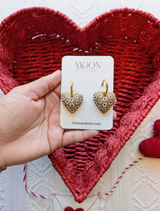 Barro Heart Clay Earrings