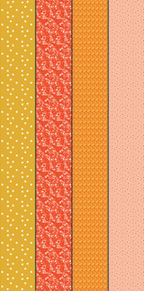 Hazel 18290 11 (F3224)- Gathered Lollie- Fat Quarter