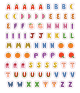 So. Many. Letter Stickers.