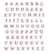 So. Many. Letter Stickers.