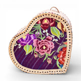 Leather Corazón Crossbody