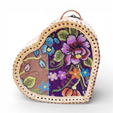 Leather Corazón Crossbody