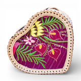 Leather Corazón Crossbody